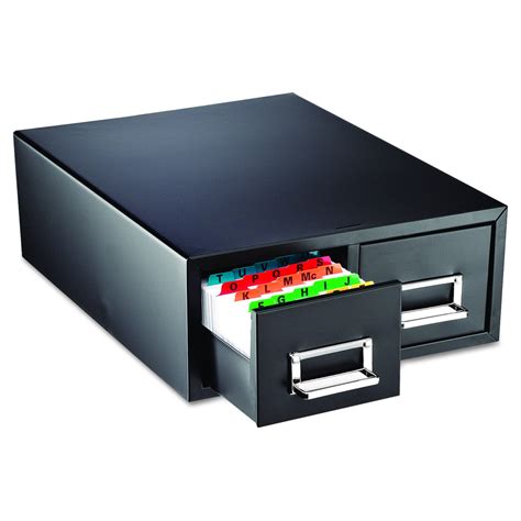 steelmaster index card file cabinet